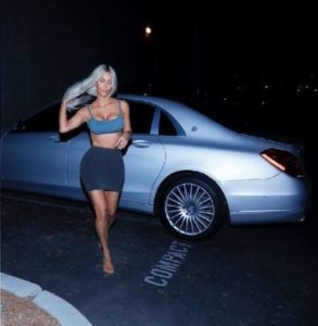 Kim Kardashian car